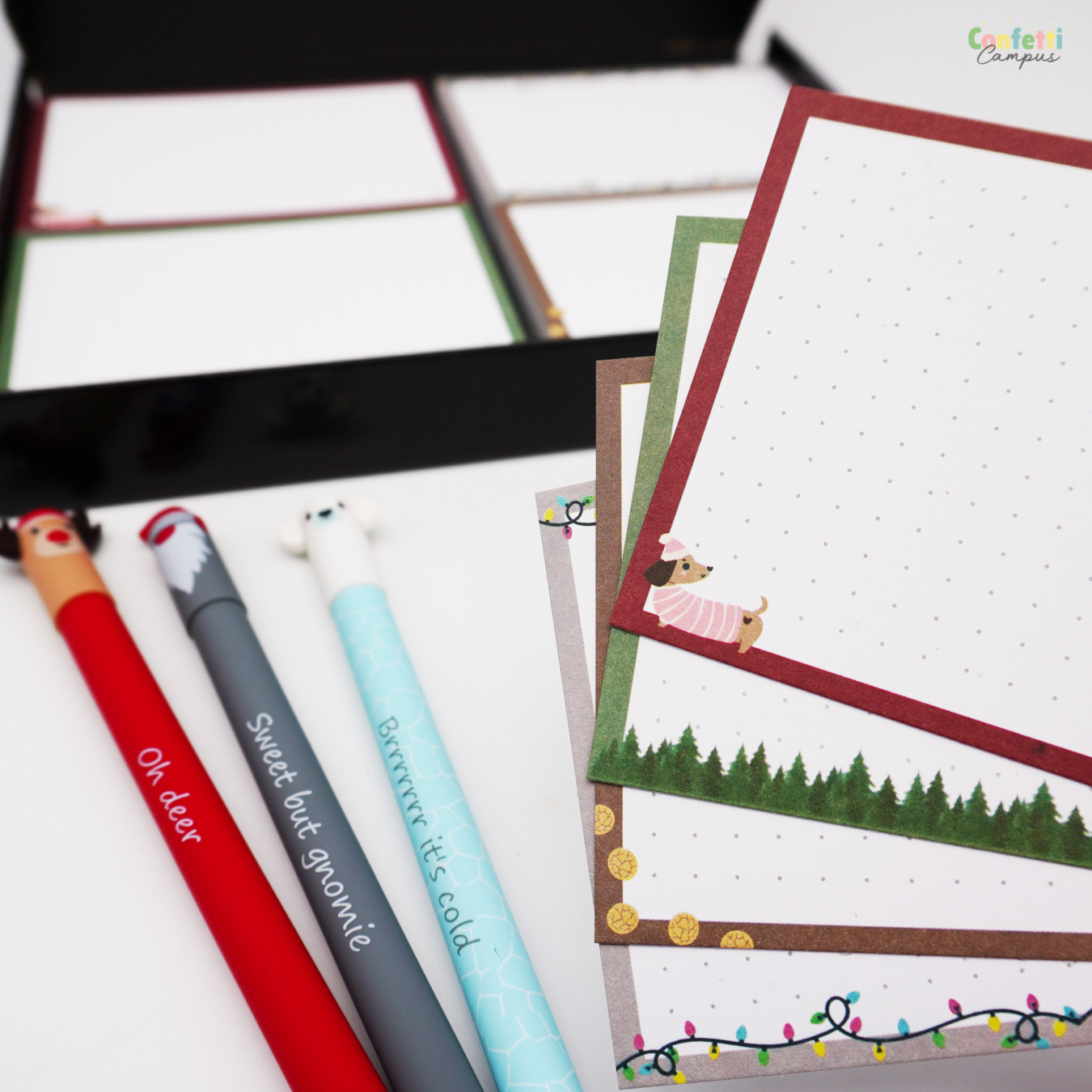 Leitner Flashcards A7 Kerstspecial Dotted