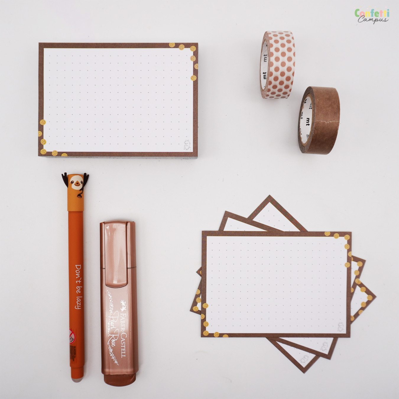 Leitner Flashcards A7 Kerstspecial Dotted Chocolate Cookies