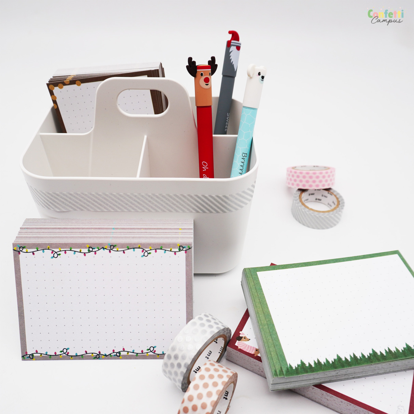 Leitner Flashcards A7 Kerstspecial Dotted