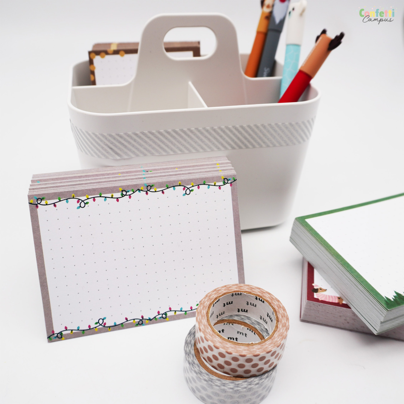 Leitner Flashcards A7 Kerstspecial Dotted