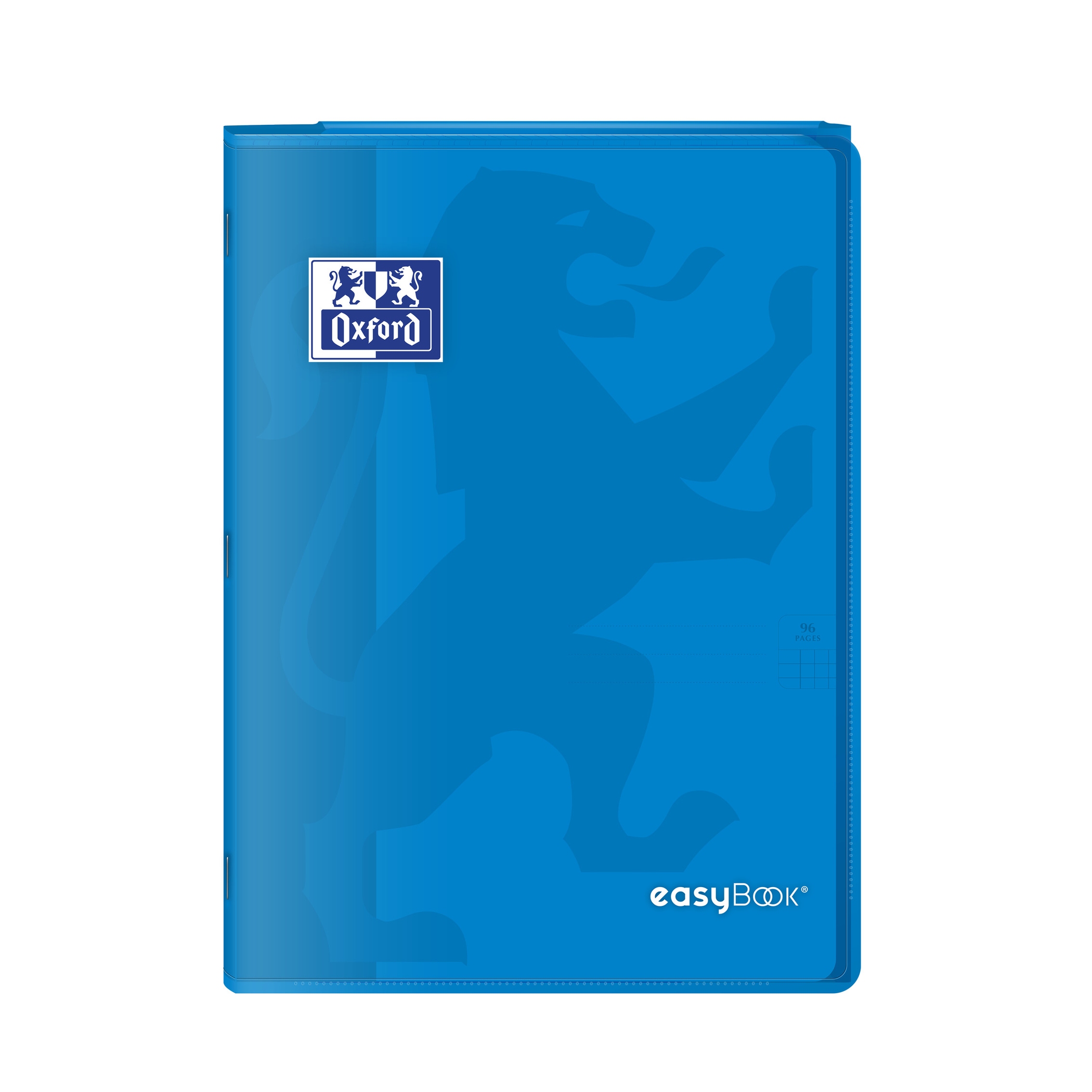 Oxford, Notitieboek A4, geruit 5 x 5, extra harde omslag, microgeperforeerd, notitieboek A4 Europeanbook 1, perzik