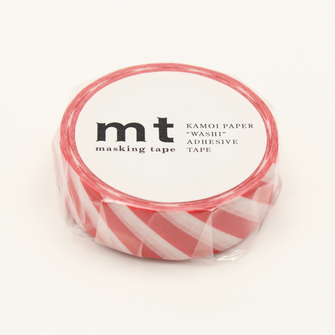 MT Washi Tape Stripe Red