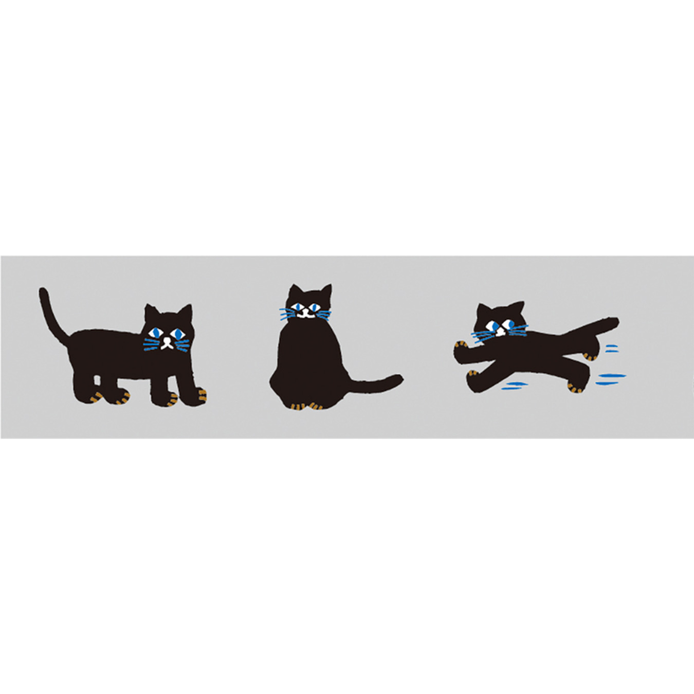 MT Washi Tape Black Cat Neko