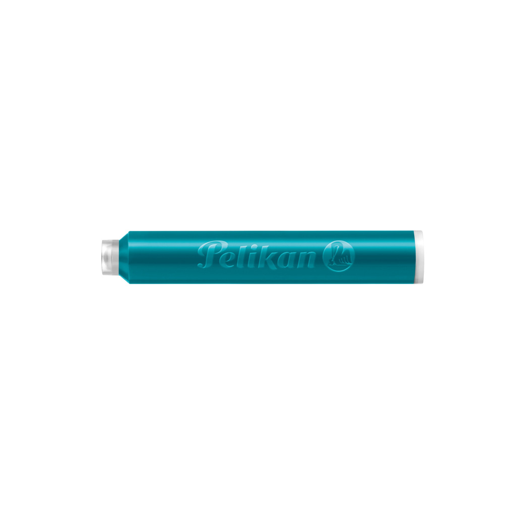 Pelikan Vulpen vulling 4001 TP/6 Turquoise