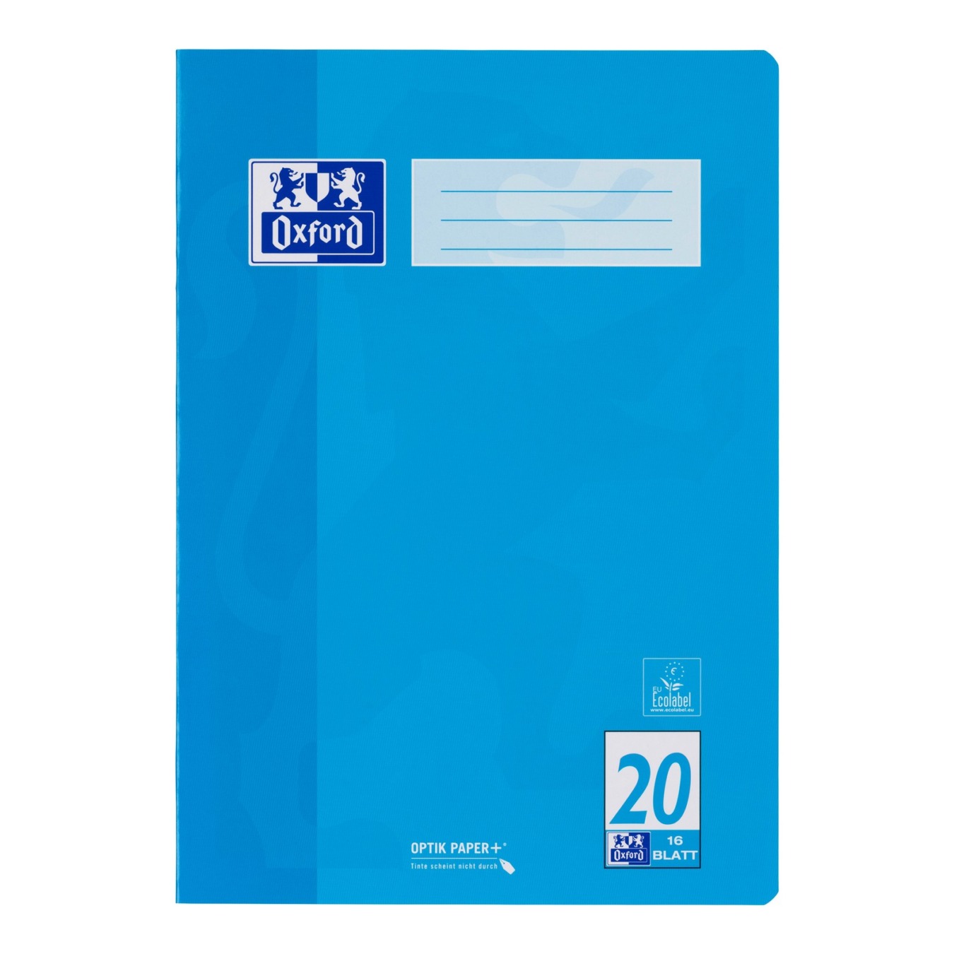OXFORD Schoolschrift A4 Blanco 32P Blauw
