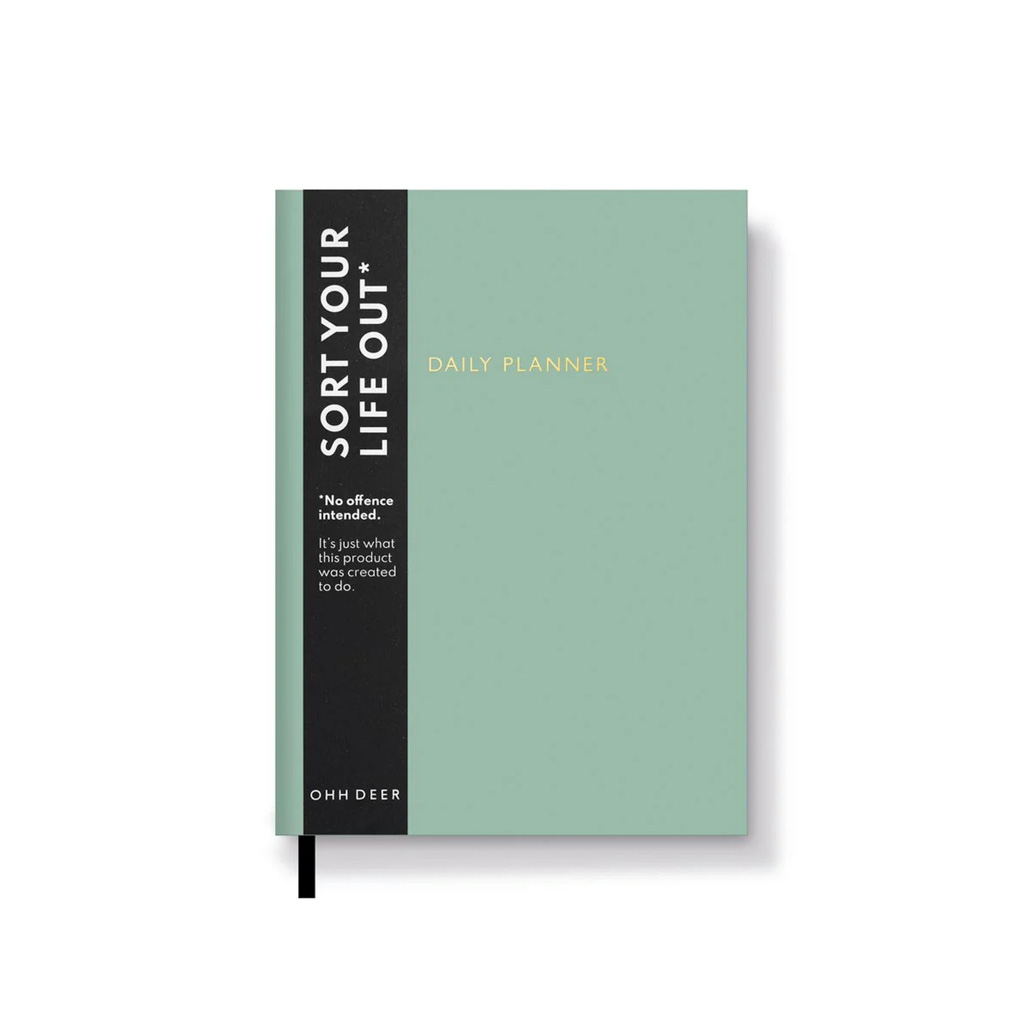 OhhDeer Daily Planner A5 Ongedateerd Groen