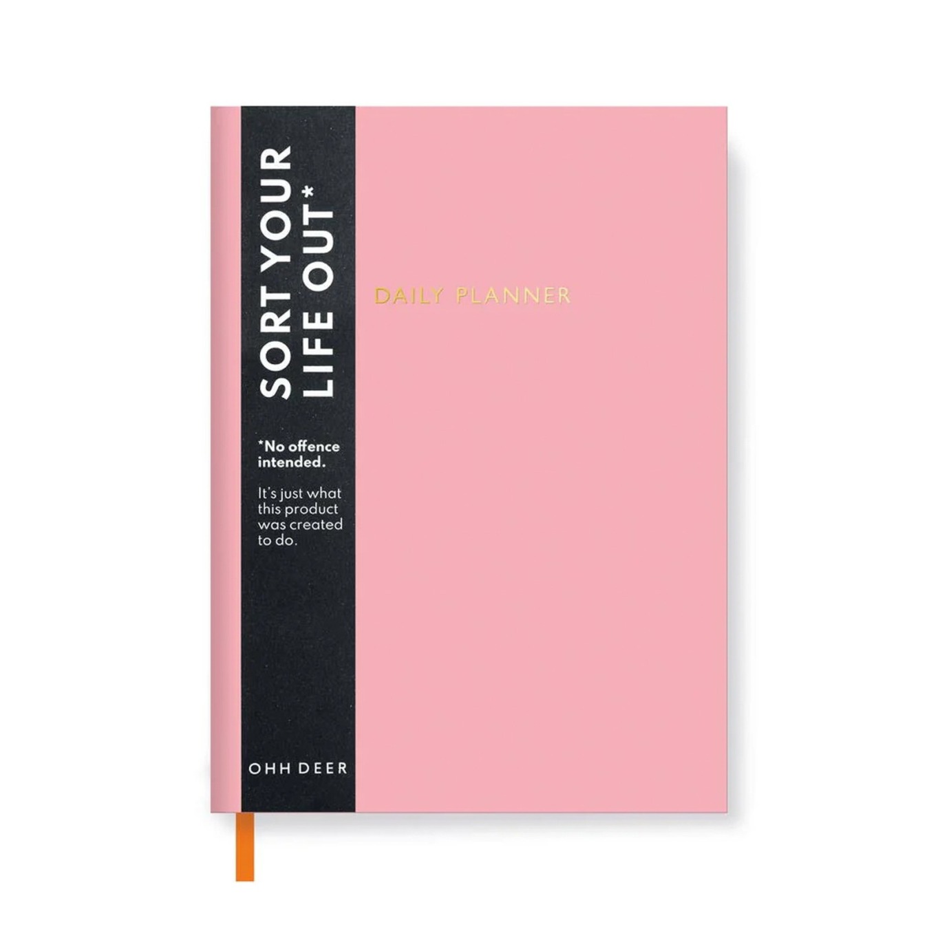 OhhDeer Daily Planner A5 Ongedateerd Roze