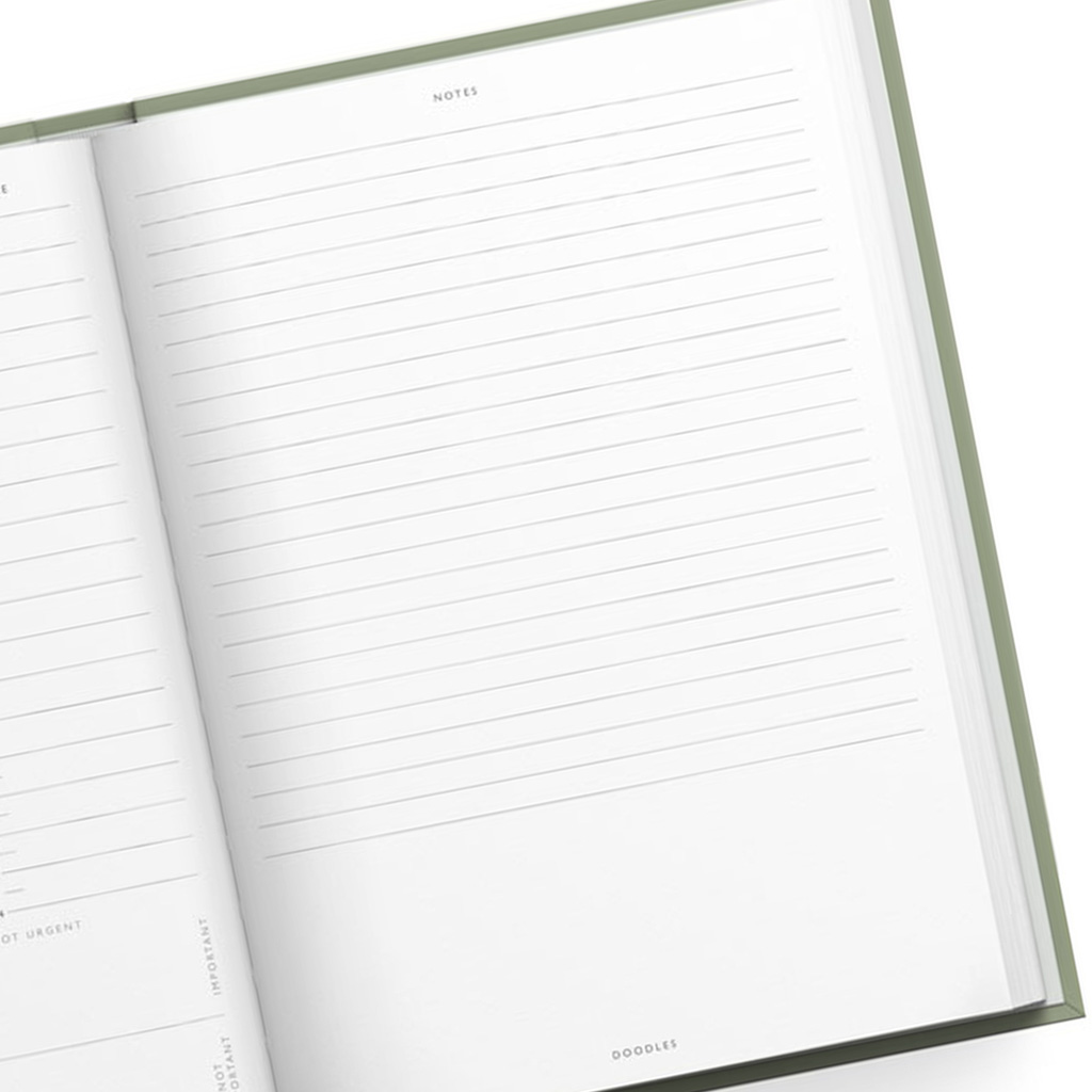 OhhDeer Daily Planner A5 Ongedateerd Binnenkant 2
