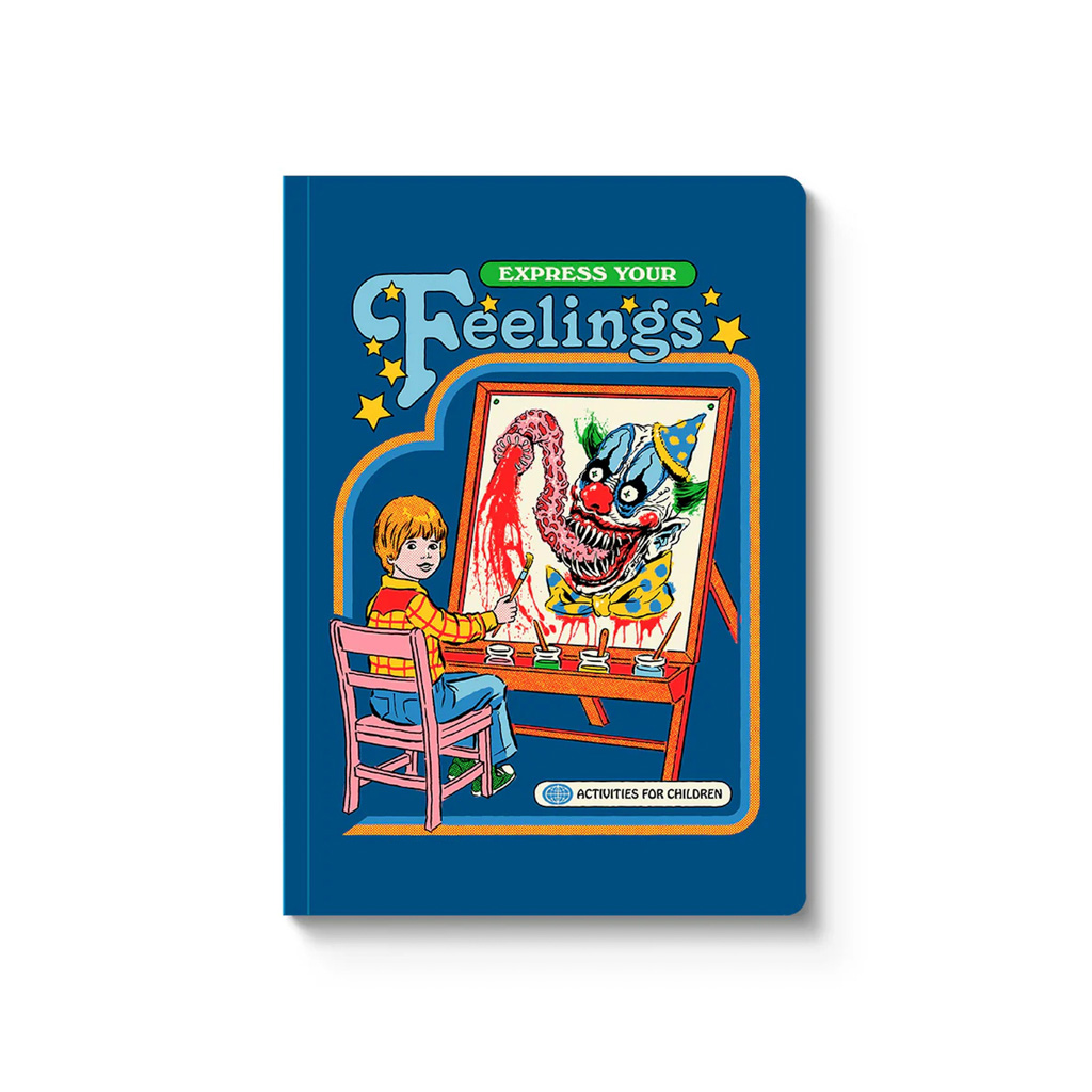 OhhDeer Notebook Softcover A5 Gelinieerd Express Your Feelings