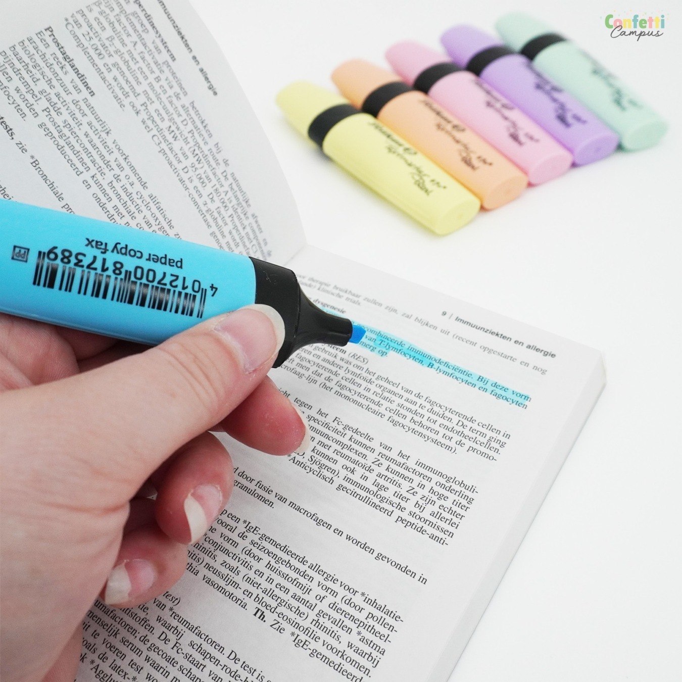 Pelikan Markeerstift 490® Pastel Cool Aqua