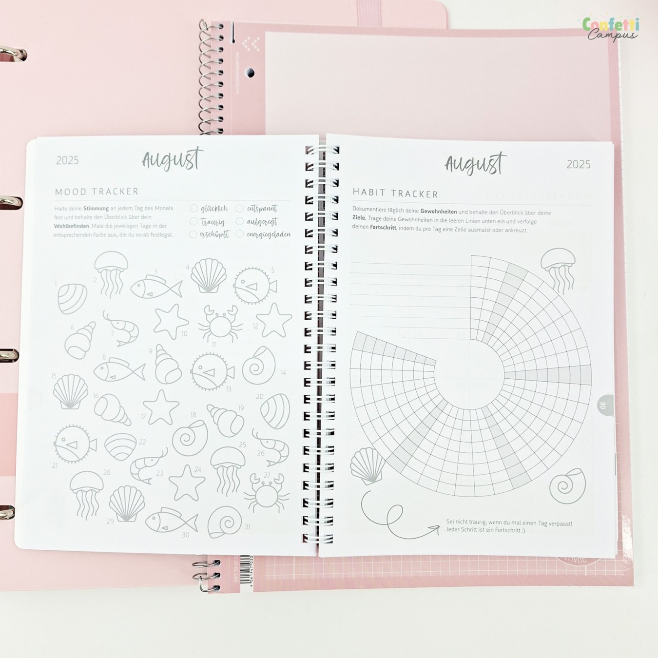 Brunnen Agenda Weekplanner A5 2026-2026 12 mnd Binnenkant