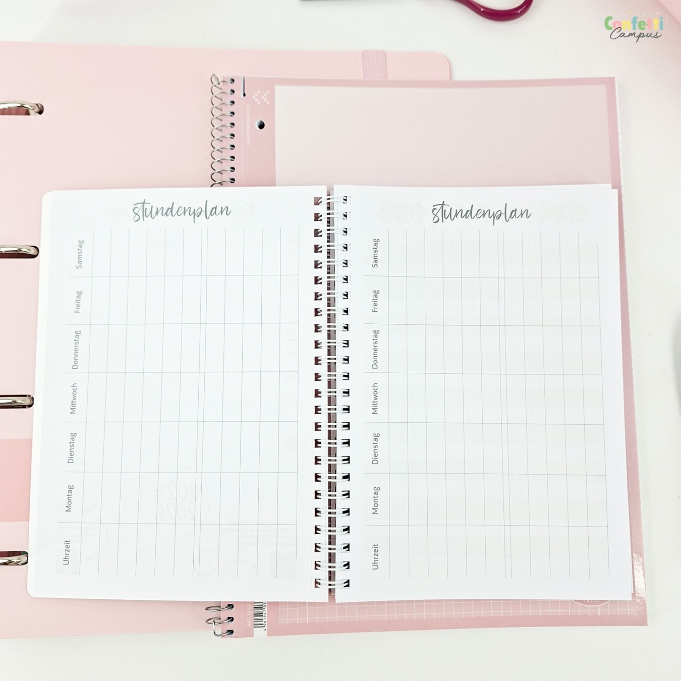 Brunnen Agenda Weekplanner A5 2026-2026 12 mnd Binnenkant