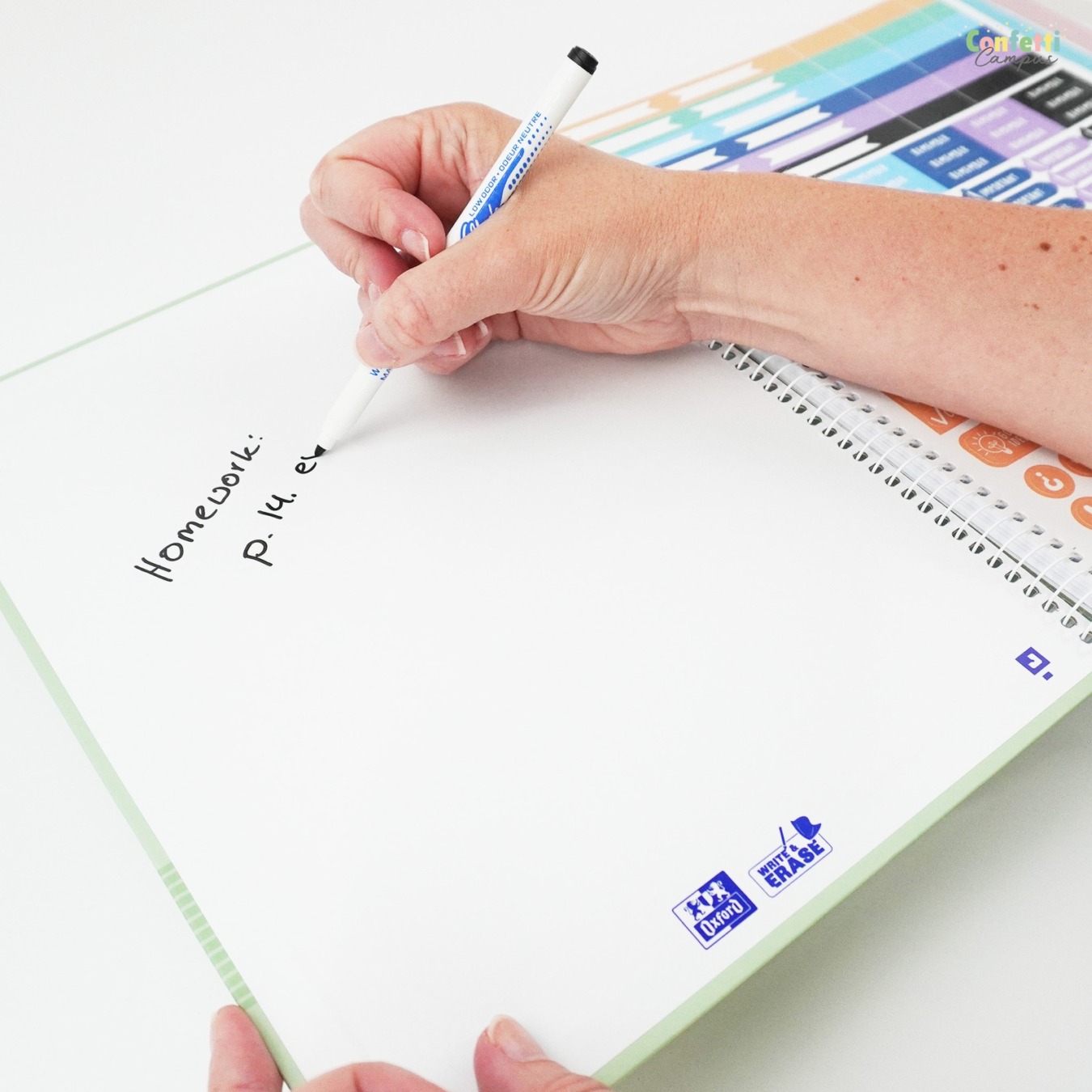 European Book 1 A4 Hardcover Write & Erase