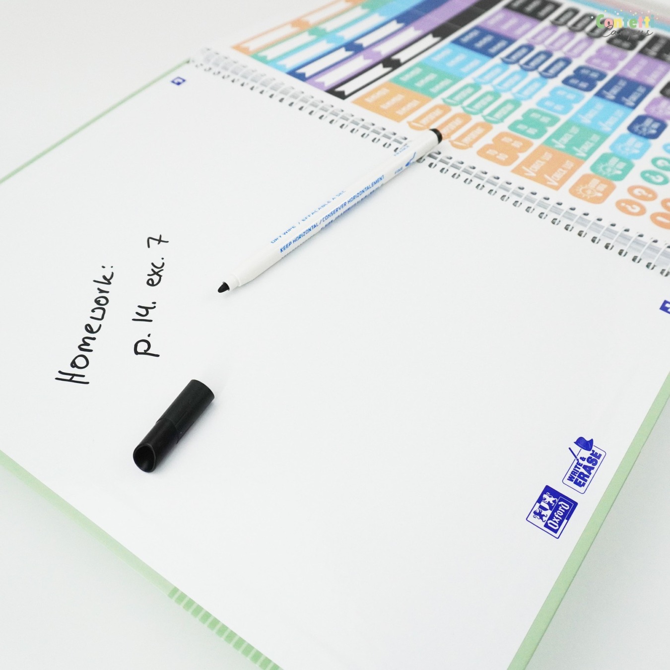 European Book 1 A4 Hardcover Write & Erase 2