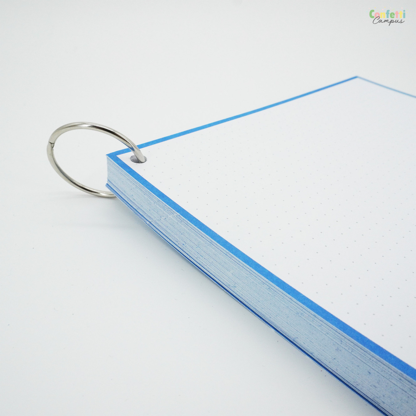 Leitner Flashcards A5 Dotted Blauw