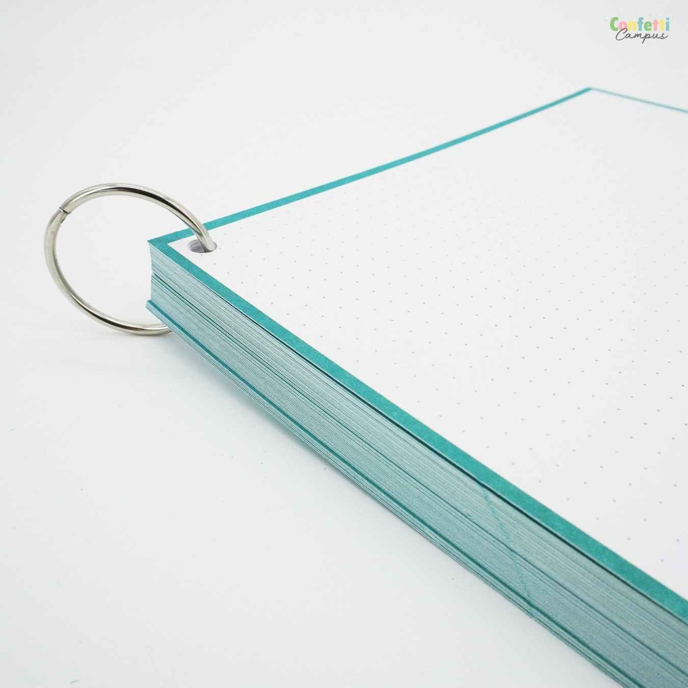 Leitner Flashcards A5 Dotted Turquoise