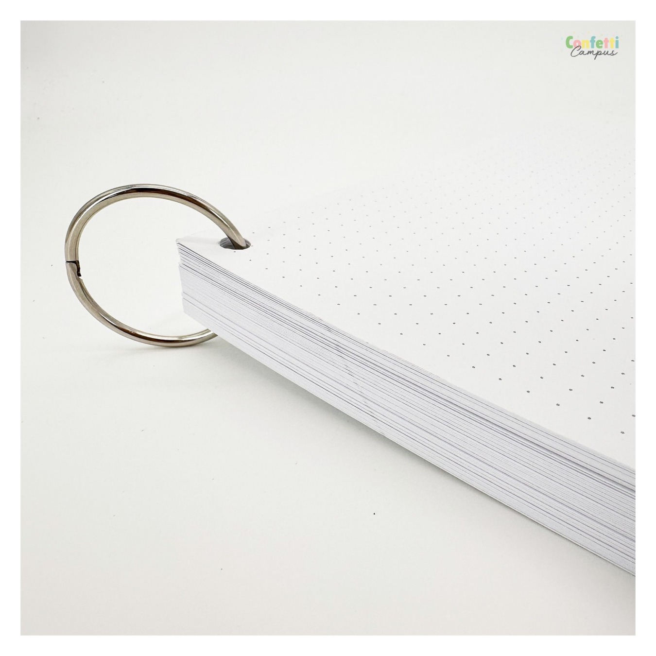 Leitner Flashcards A5 Dotted Wit