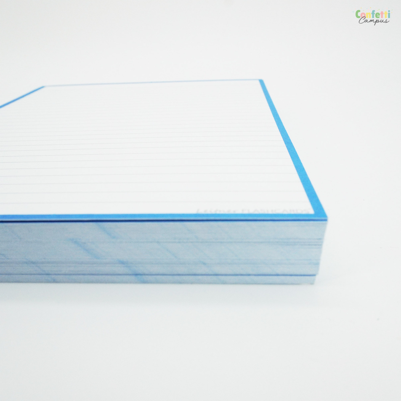 Leitner Flashcards A5 Gelinieerd Blauw