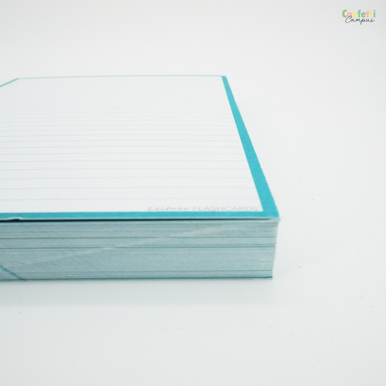 Leitner Flashcards A5 Gelinieerd Turquoise