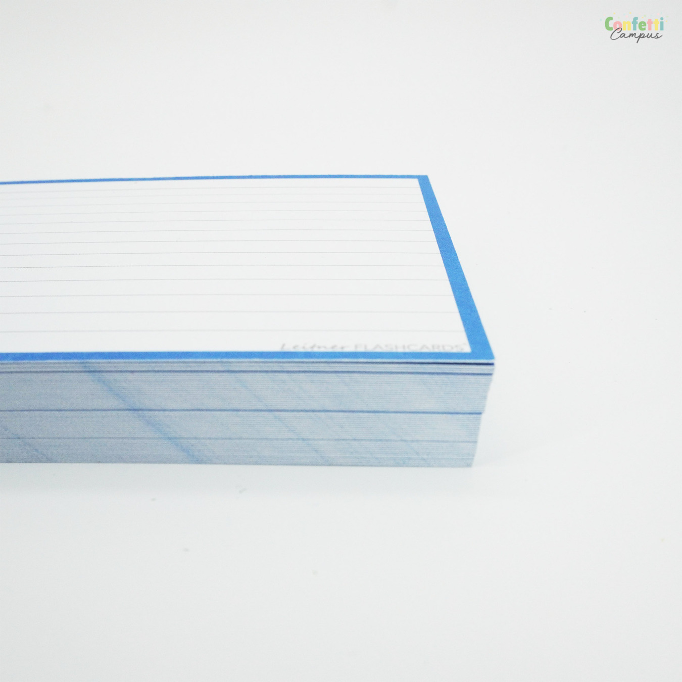 Leitner Flashcards A6 Gelinieerd Blauw-4