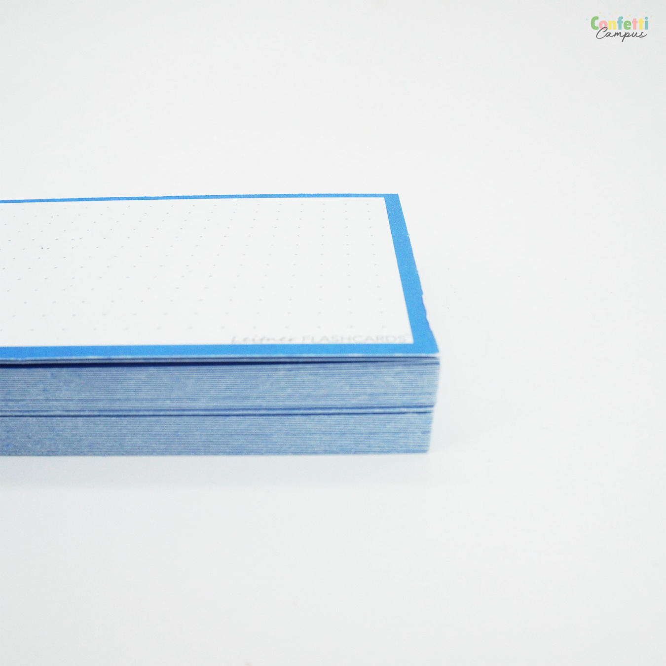 Leitner Flashcards A7 Dotted Blauw-1