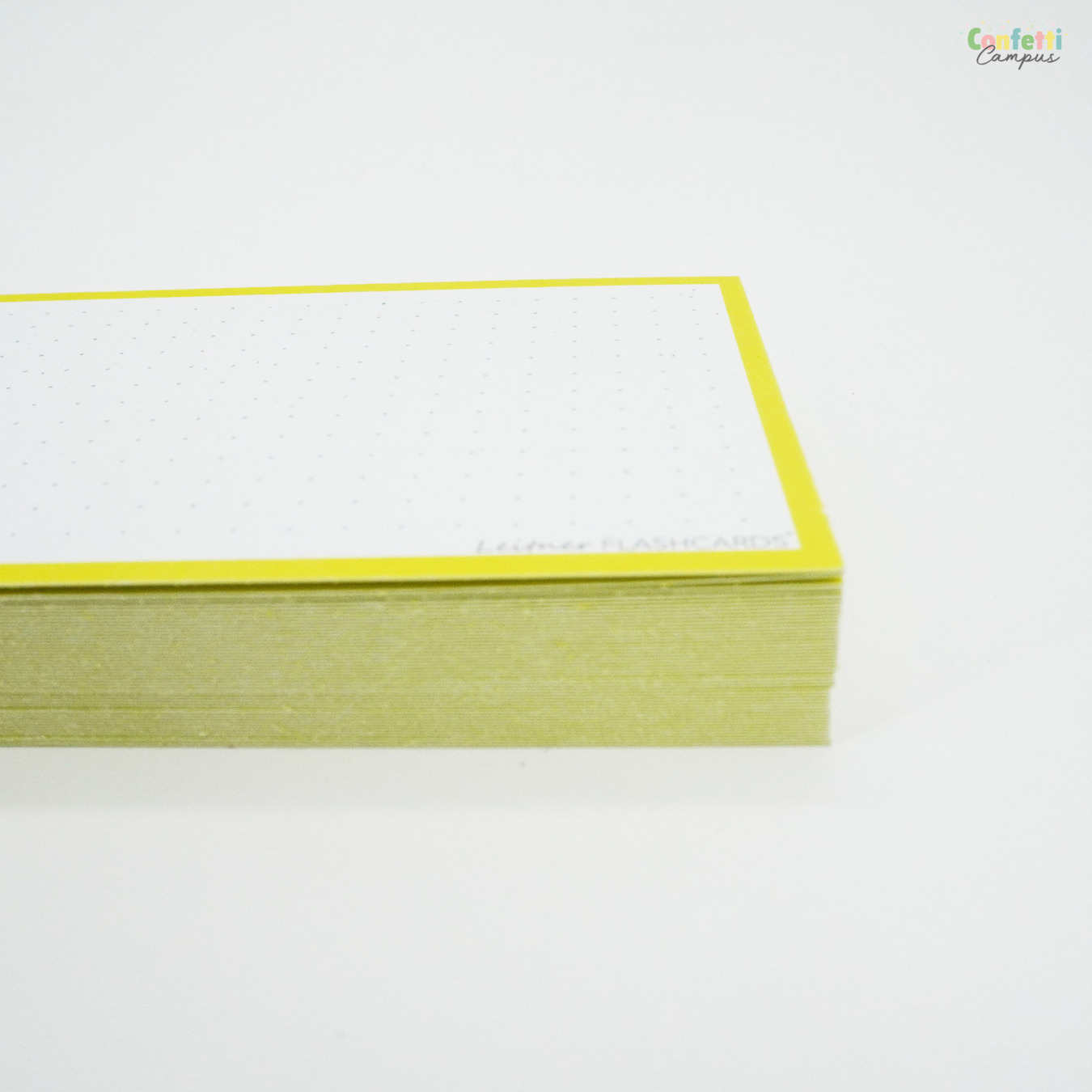 Leitner Flashcards A7 Dotted Geel-6