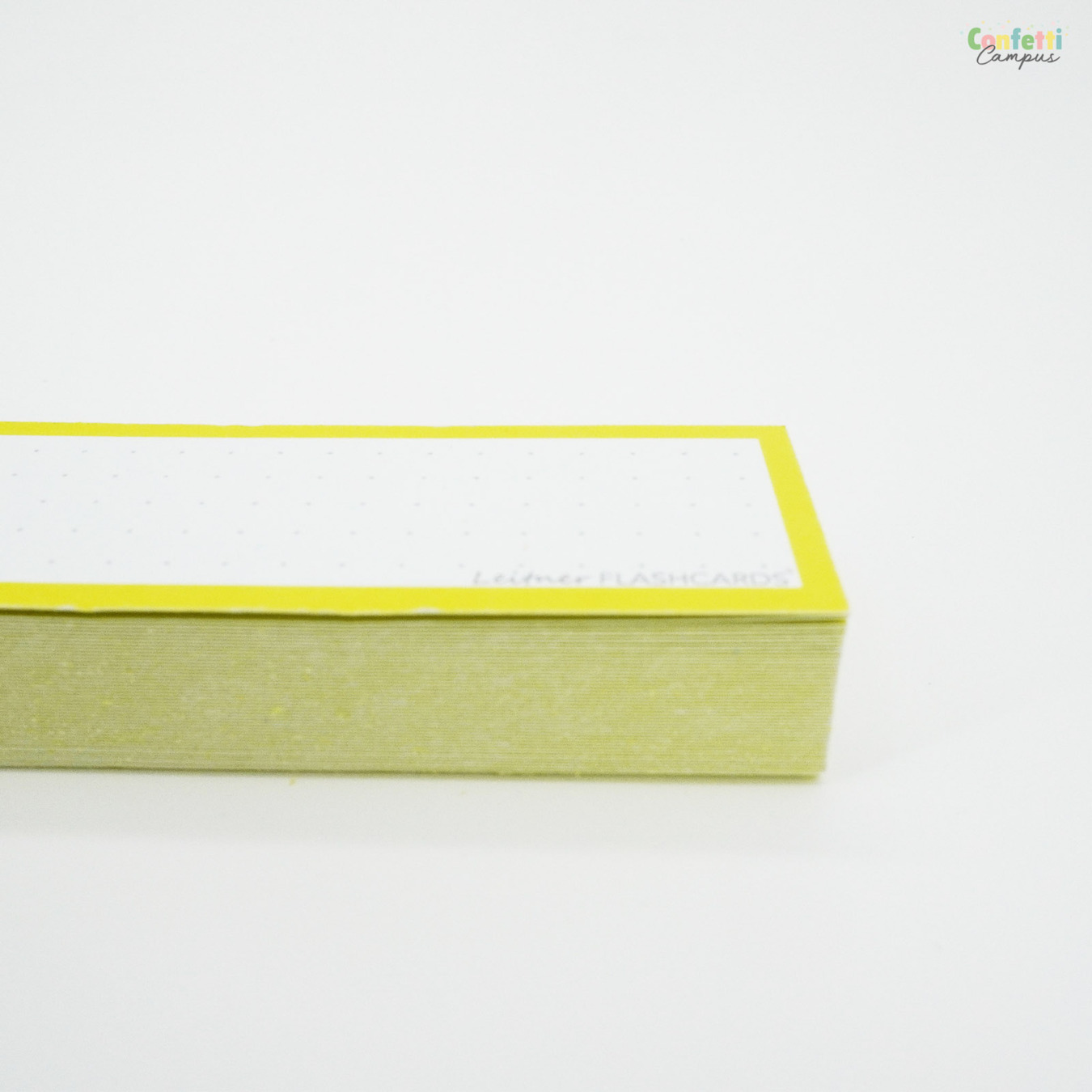 Leitner Flashcards Half Dotted Geel
