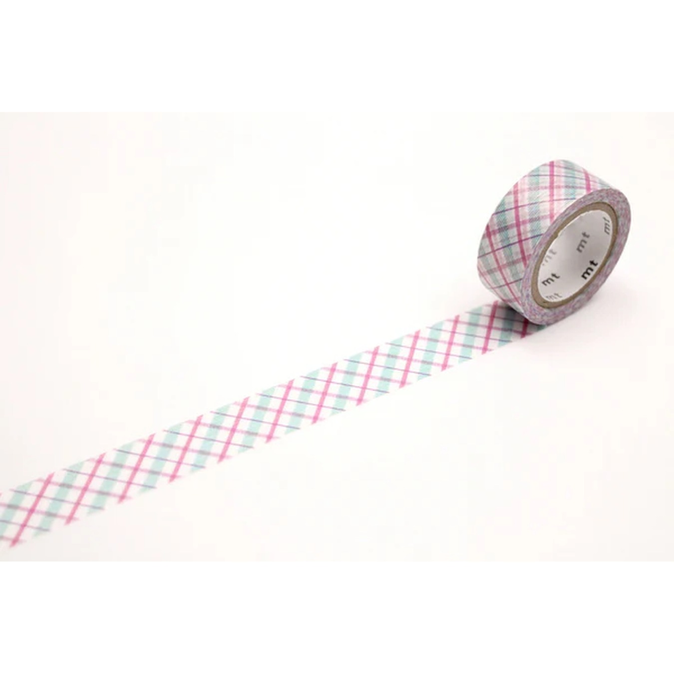 MT Washi Tape fab pearl Check Purple