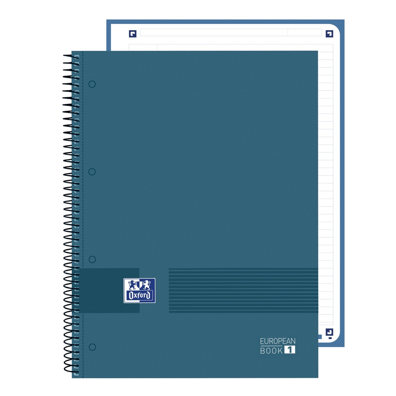 Oxford A4+ European Book 1 Hardcover Gelinieerd Donker Blauw