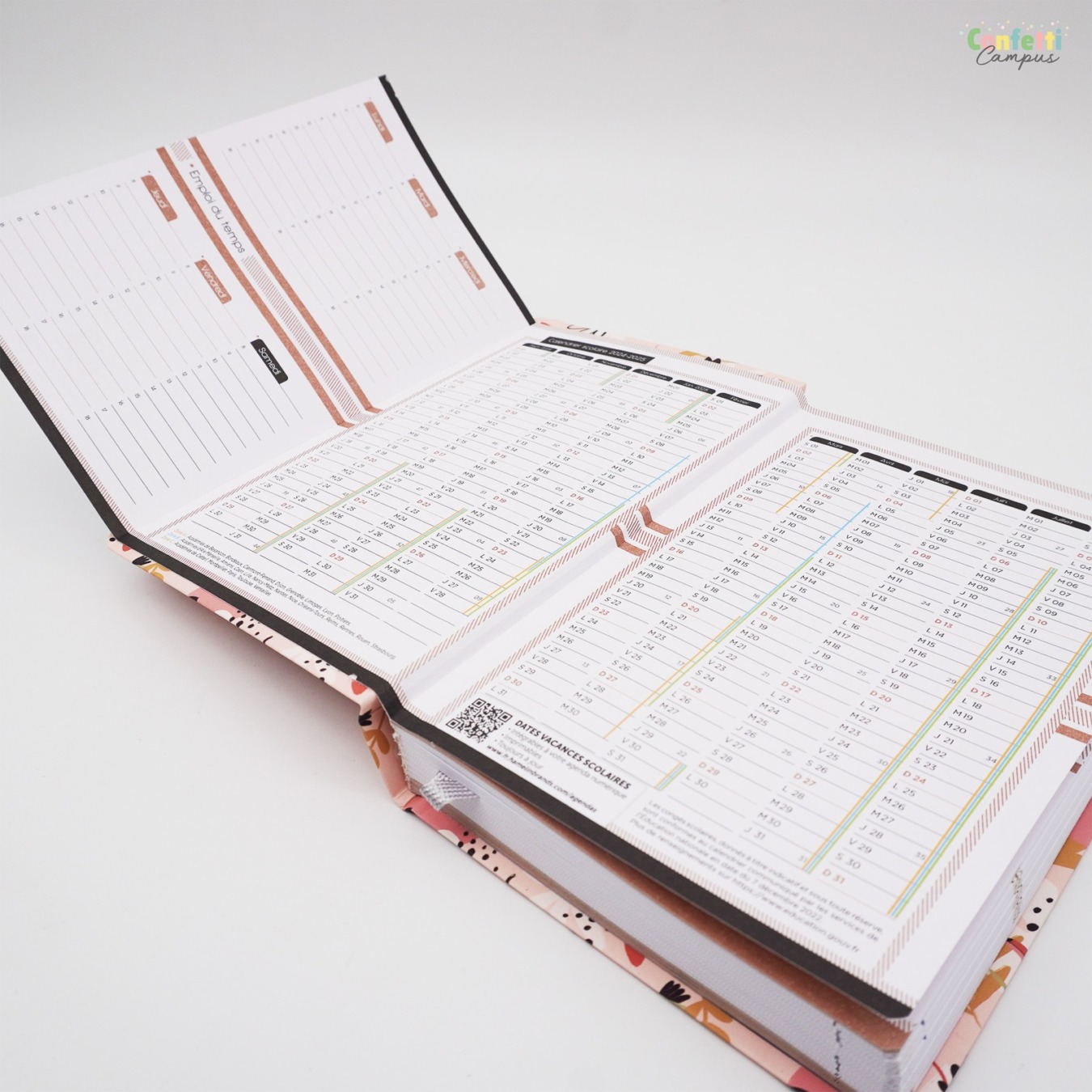 Oxford Agenda Dagplanner Camille 2025-2026 Inhoud
