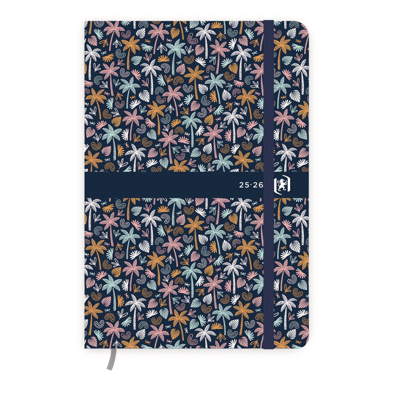 Oxford Agenda Dagplanner Camille 2025-2026 12 X 18 cm Blauw