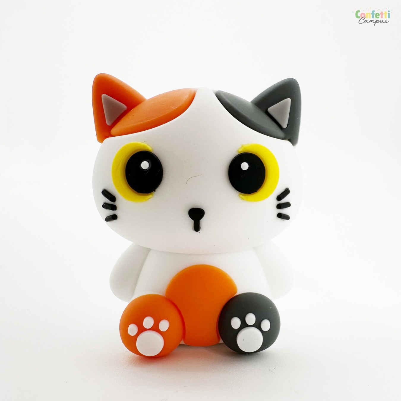 i-Total 3D Gum Orange Cat