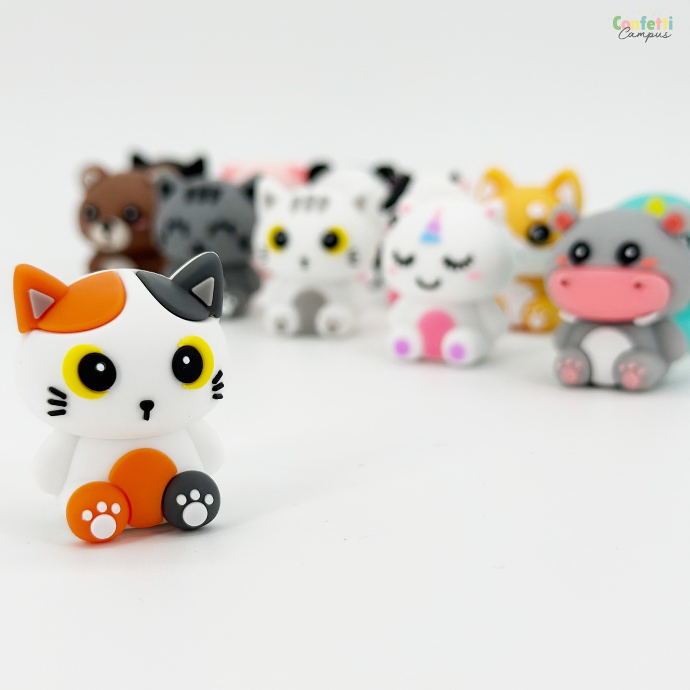 i-Total 3D Gum Orange Cat