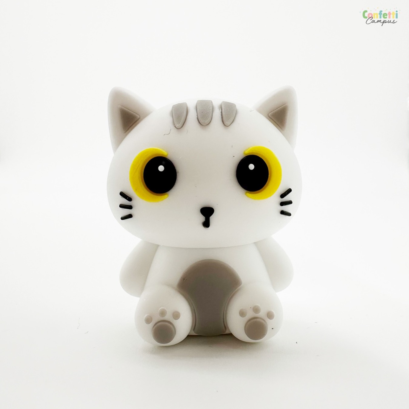 i-Total 3D Gum White Cat