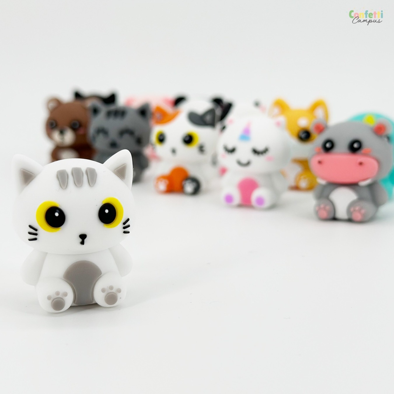 i-Total 3D Gum White Cat