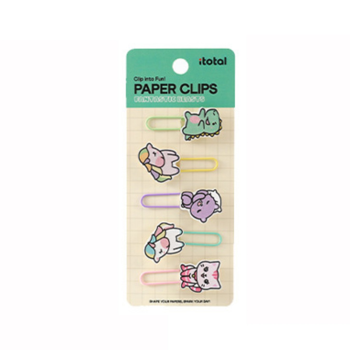 i-Total Paper Clips Assortiment 5 stuks Fantastic Beasts