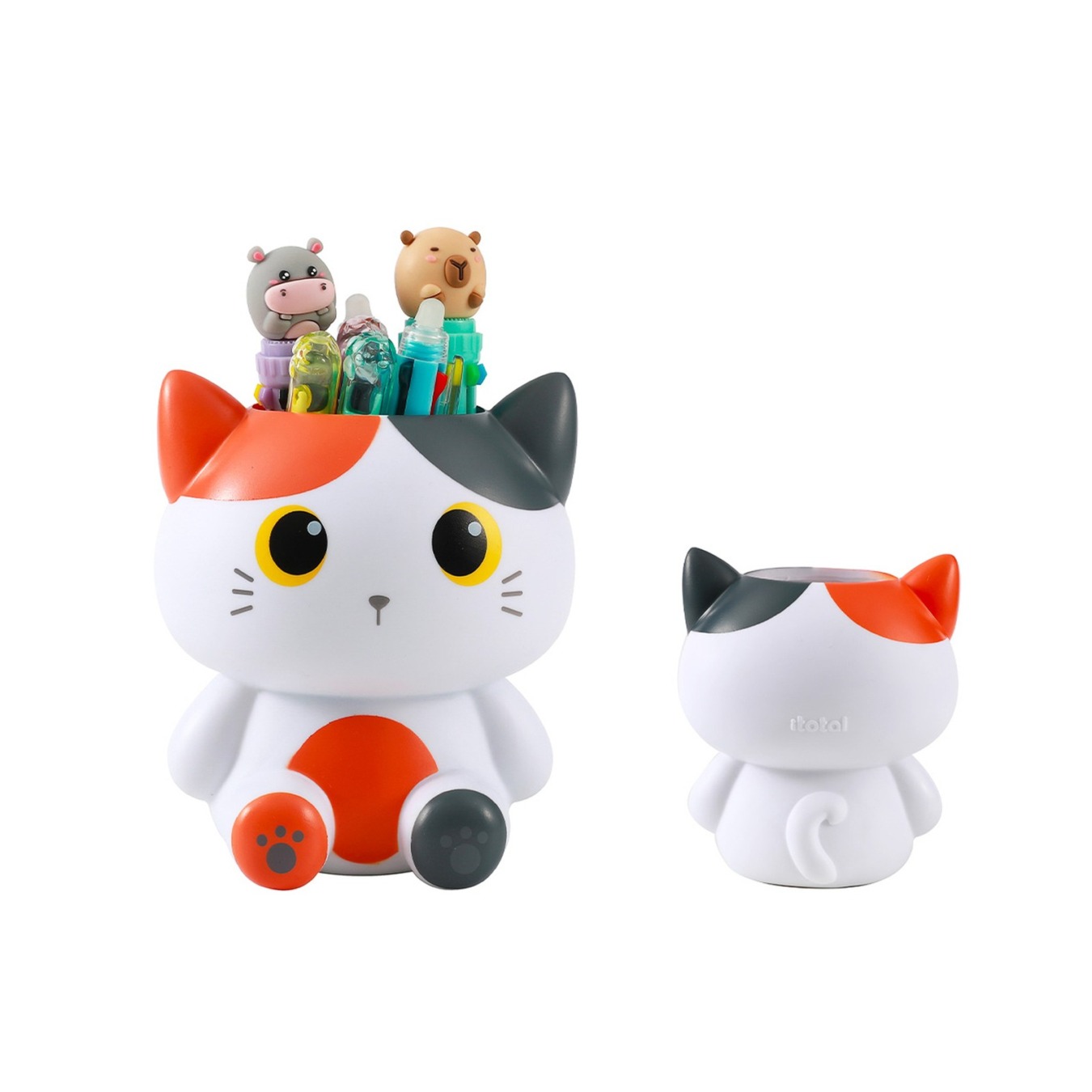 i-Total Pennenhouder Orange Cat