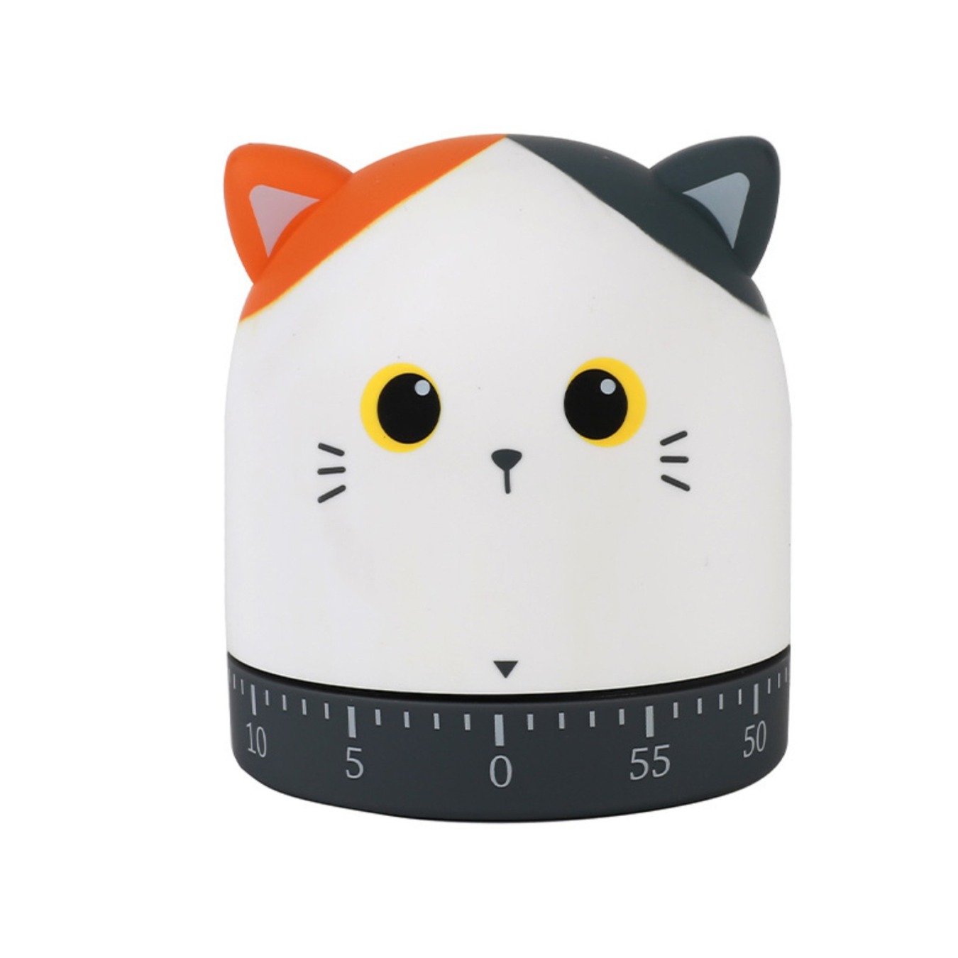 i-Total Pomodoro Timer White & Brown Cat