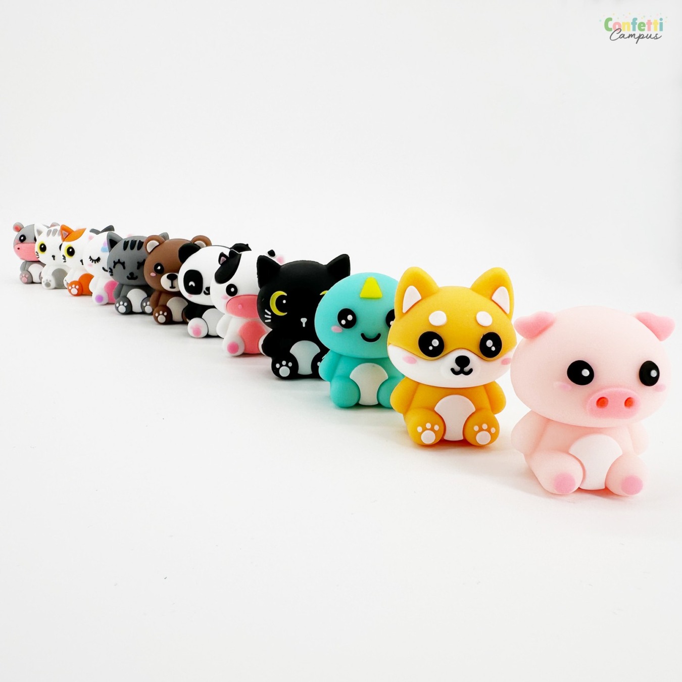 i-Total Schattige Dierengum 3D Fam-1