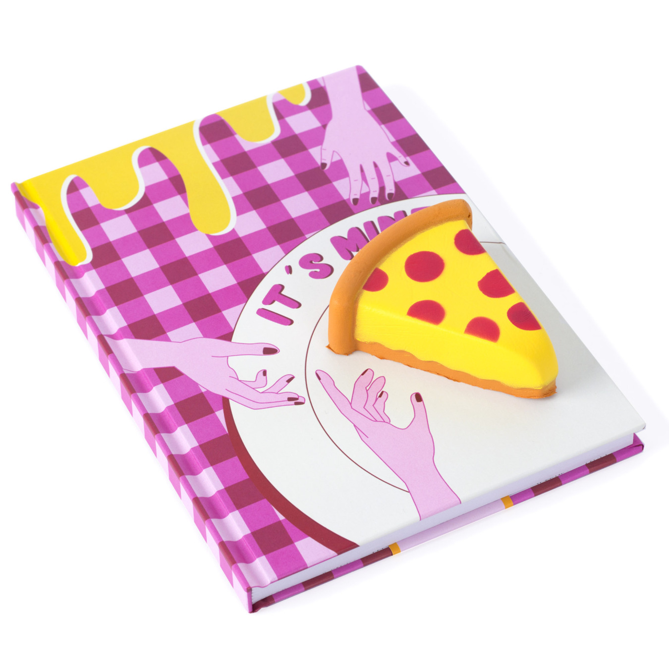 Helio Ferretti Notitieboek A5 Blanco Squishy Pizza Pink