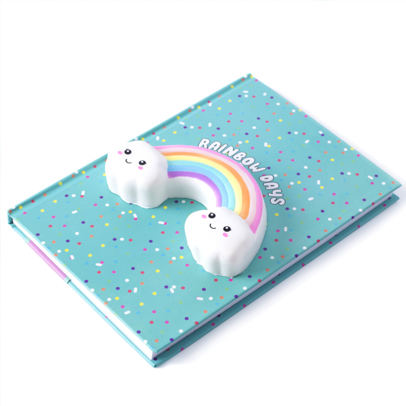 Helio Ferretti Notitieboek A5 Blanco Squishy Rainbow Blue