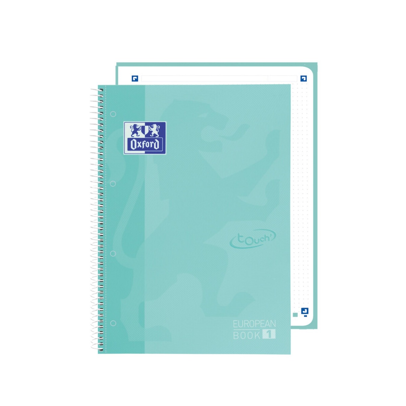 Oxford A4+ European Book 1 Hardcover Dotted Pastel Mint