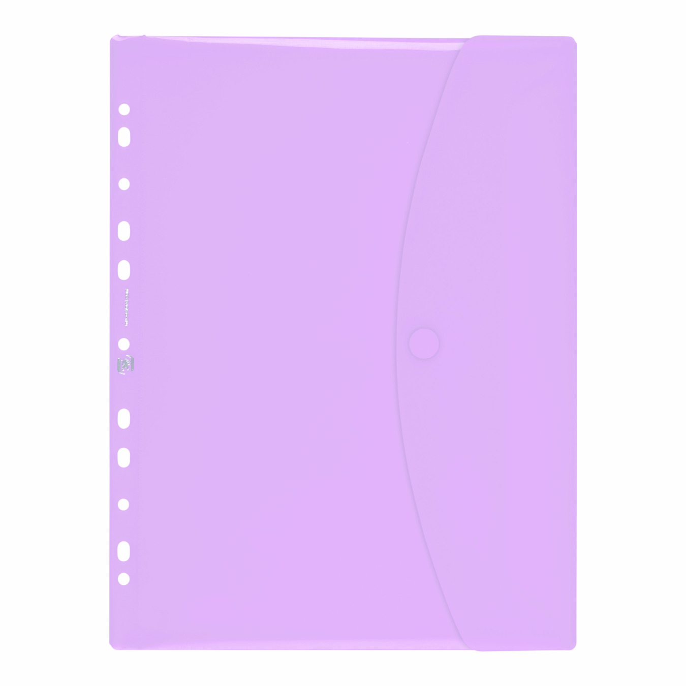Oxford Documentenmap A4 PP Klittenbandsluiting Pastel Lila