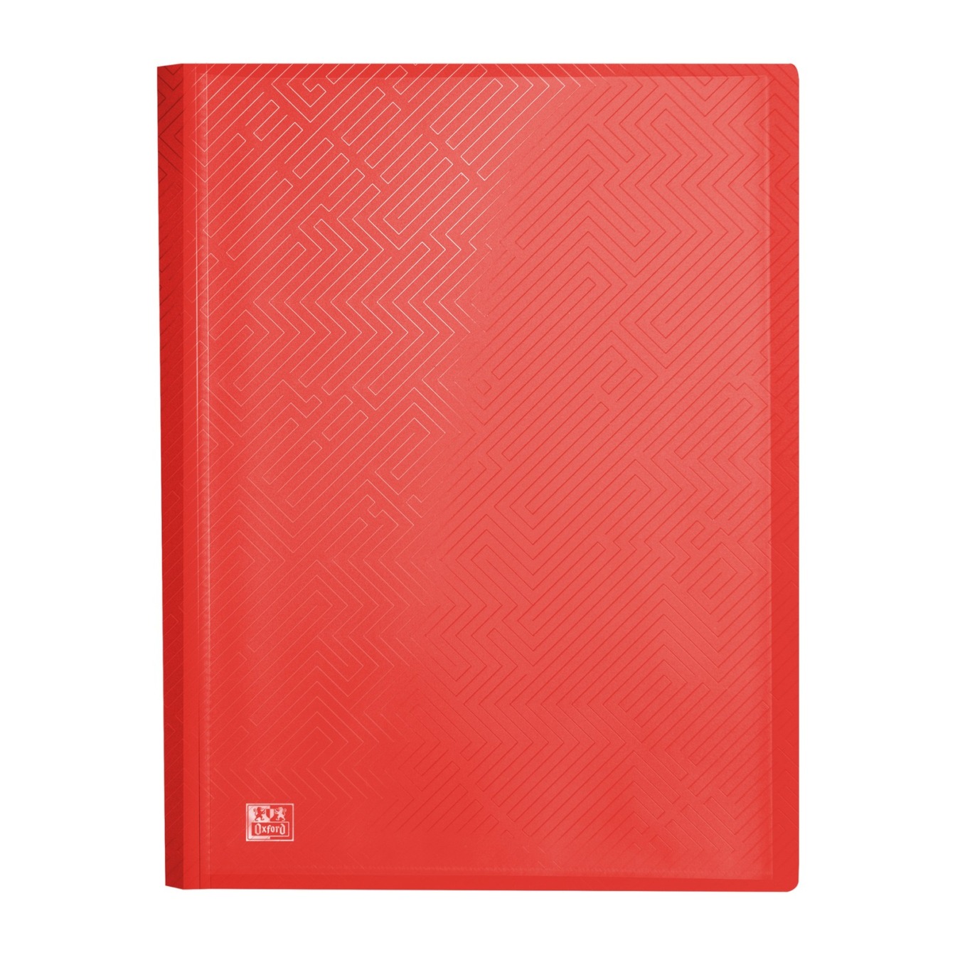 Oxford Showtas Portfolio A4 40 Insteekhoezen Urban Rood