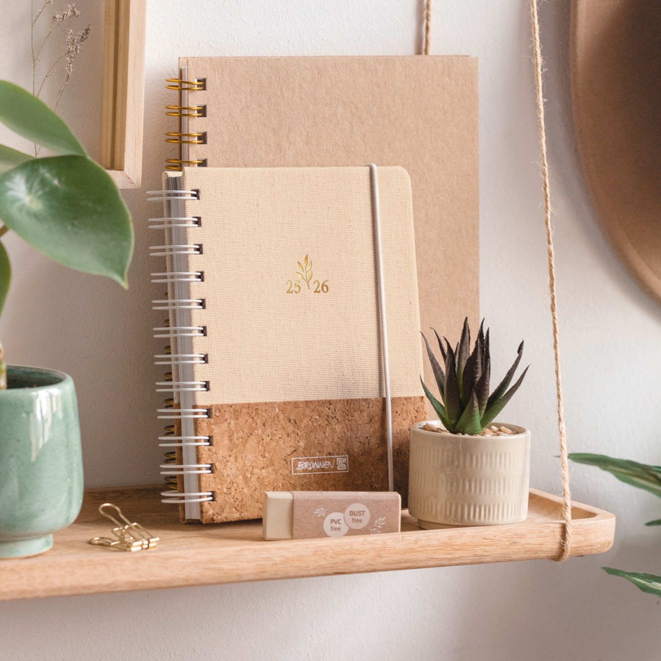 Brunnen Agenda Dagplanner A6 2024-2025 18 mnd Naturality 2