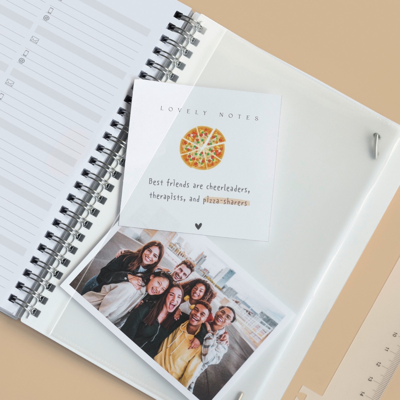 Brunnen Agenda Dagplanner A6 2025-2026 18 mnd Bear