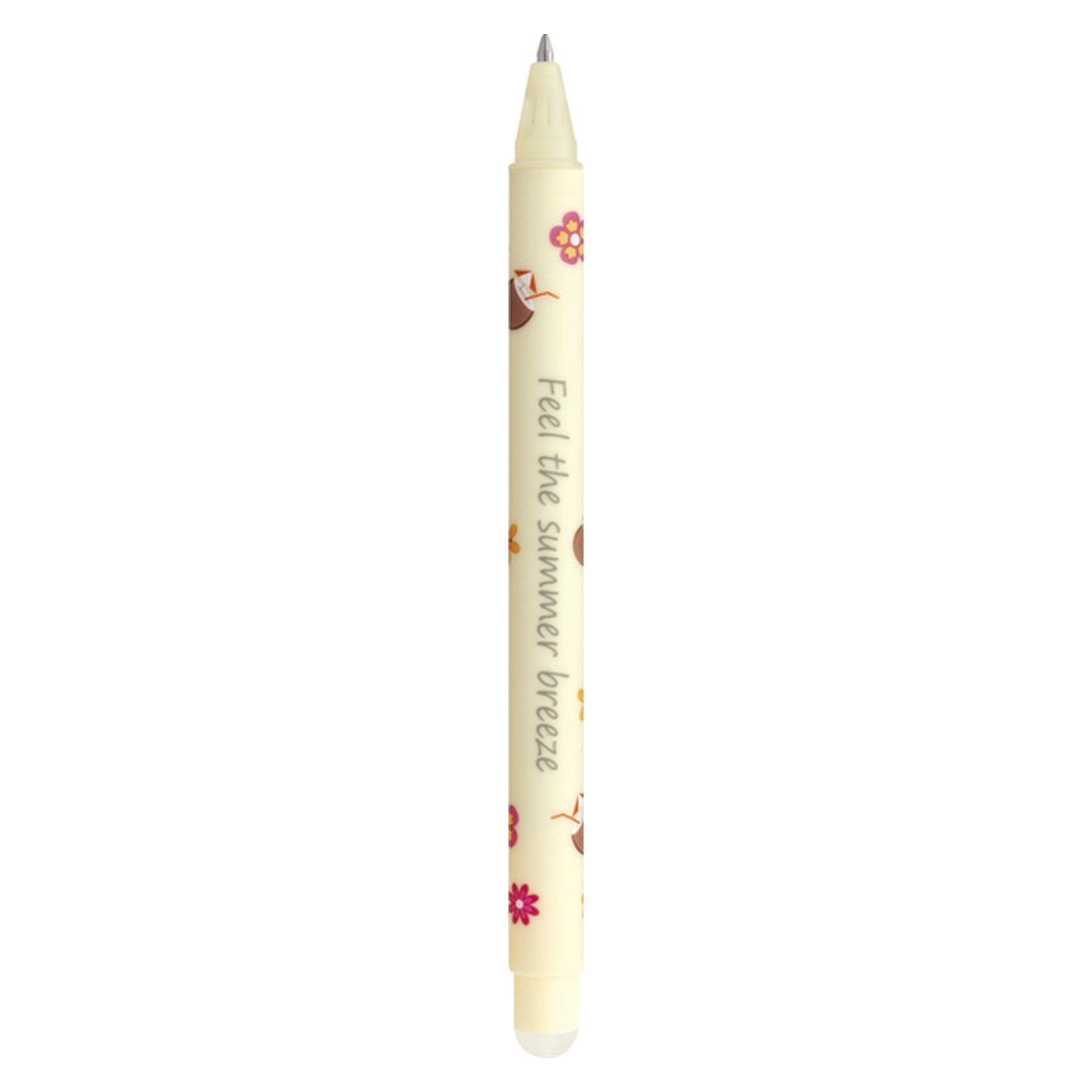 EBERHARD FABER 599037 - Uitwisbare rollerpen Giraffe, 3 Animal Erase it- pennen, gelpen blauw 0,7 mm