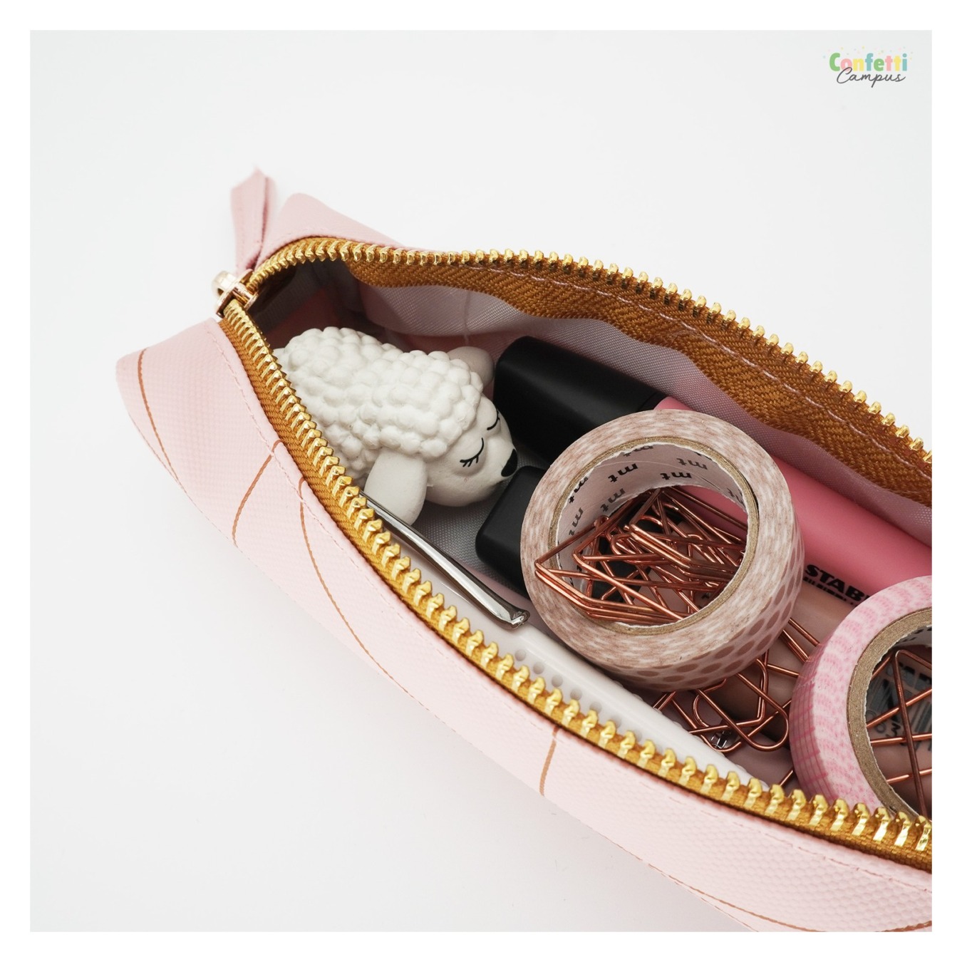 Gevulde Etui White & Pink-6