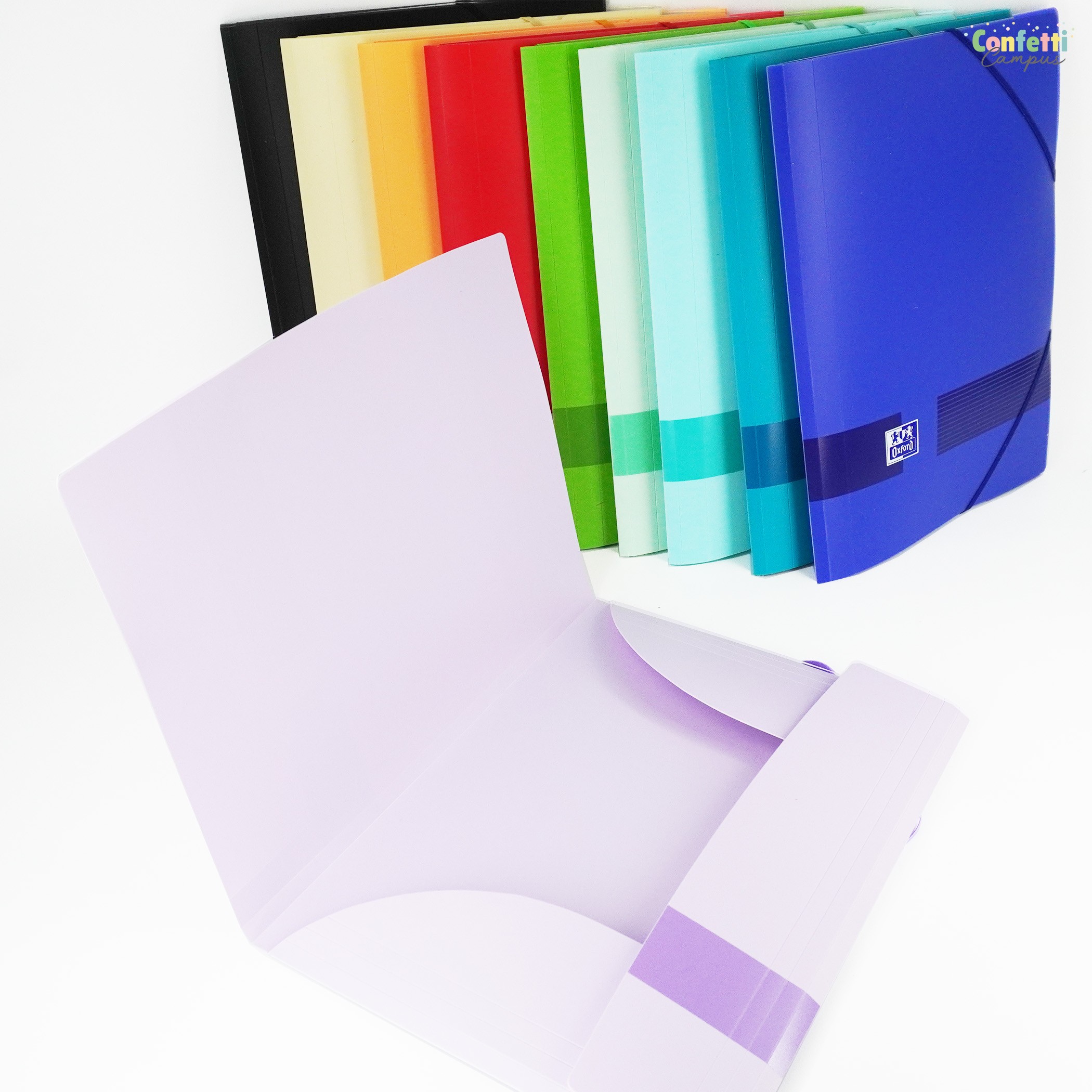 Elastomap Oxford Top File A4 3 kleppen | De