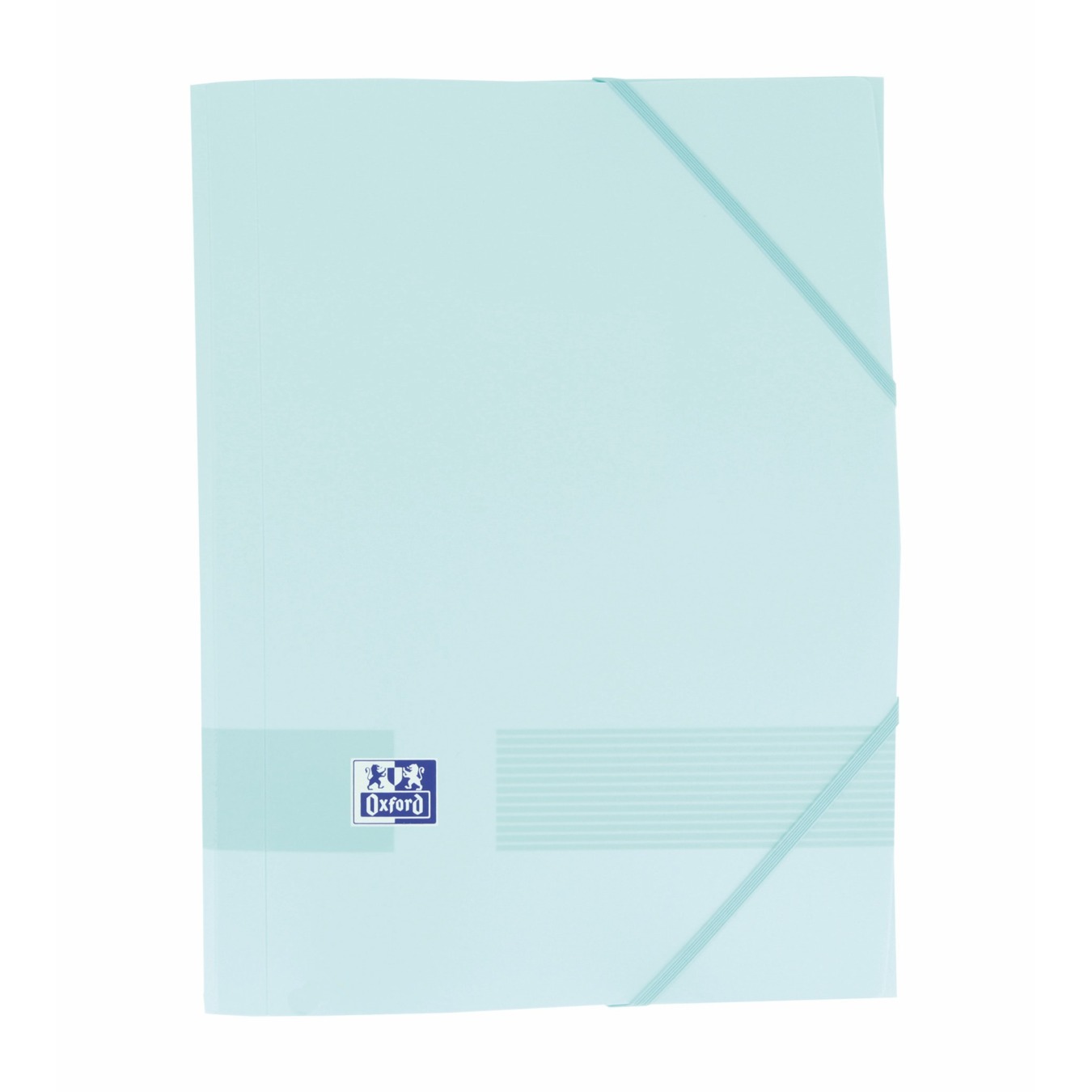 Oxford Elastomap A4+ Plastic Pastel Blauw
